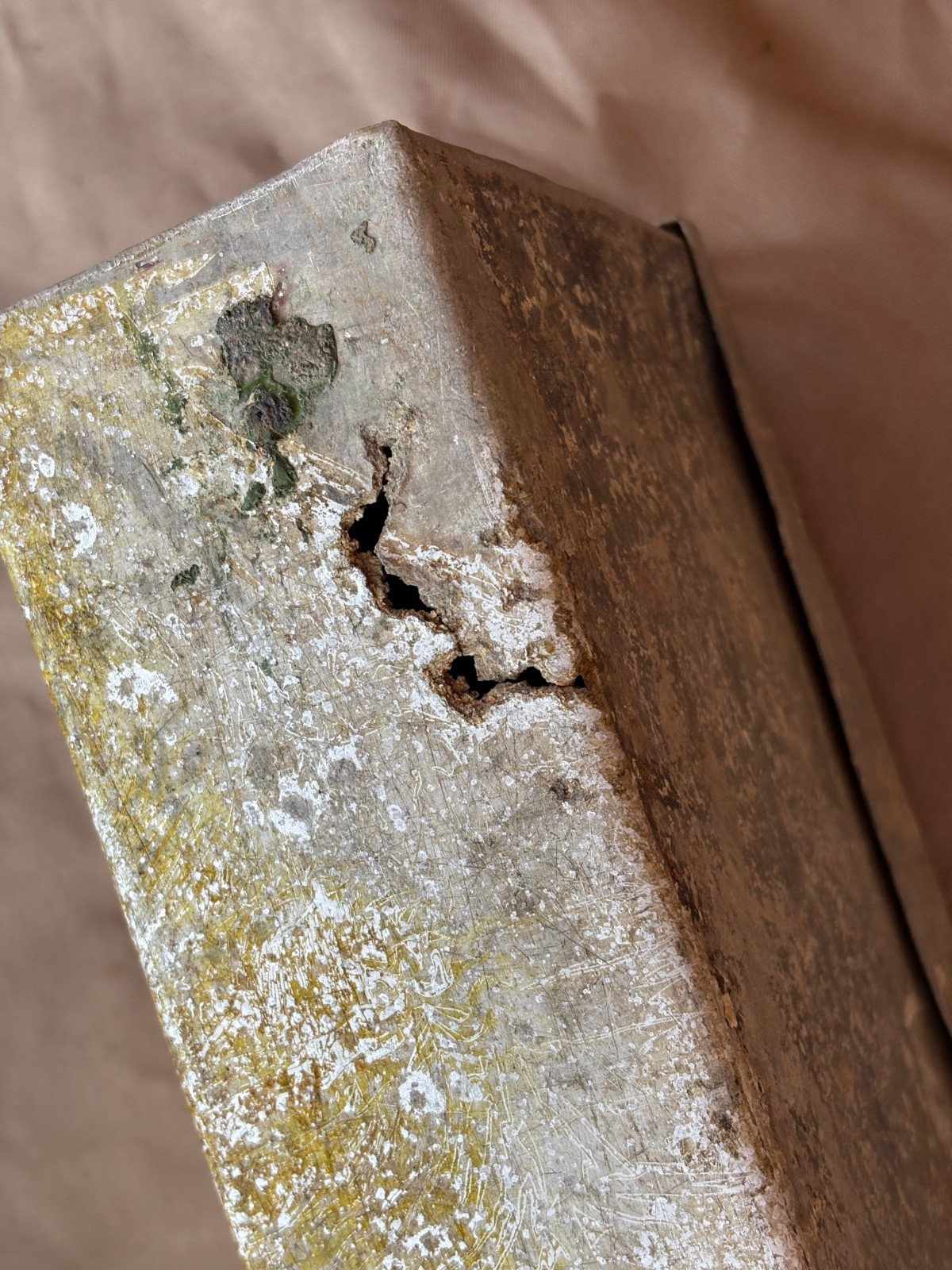 German MG machine gun ammo box. Wehrmacht 1939-1945, WWII.