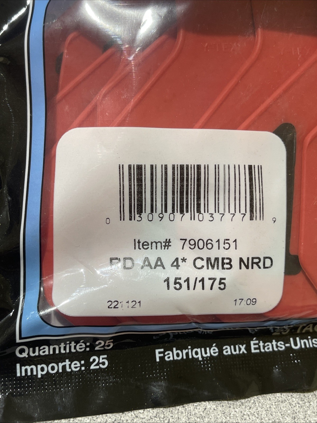 Y-Tex 4 Star Large Cattle Tags 25 Pack, 2 Piece Ear Tag System, Red AA, 151-175