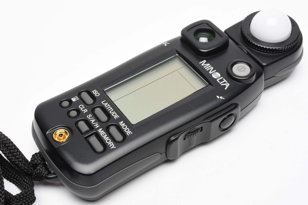 Minolta Flash Meter VI w/Case and strap, Tested, Accurate
