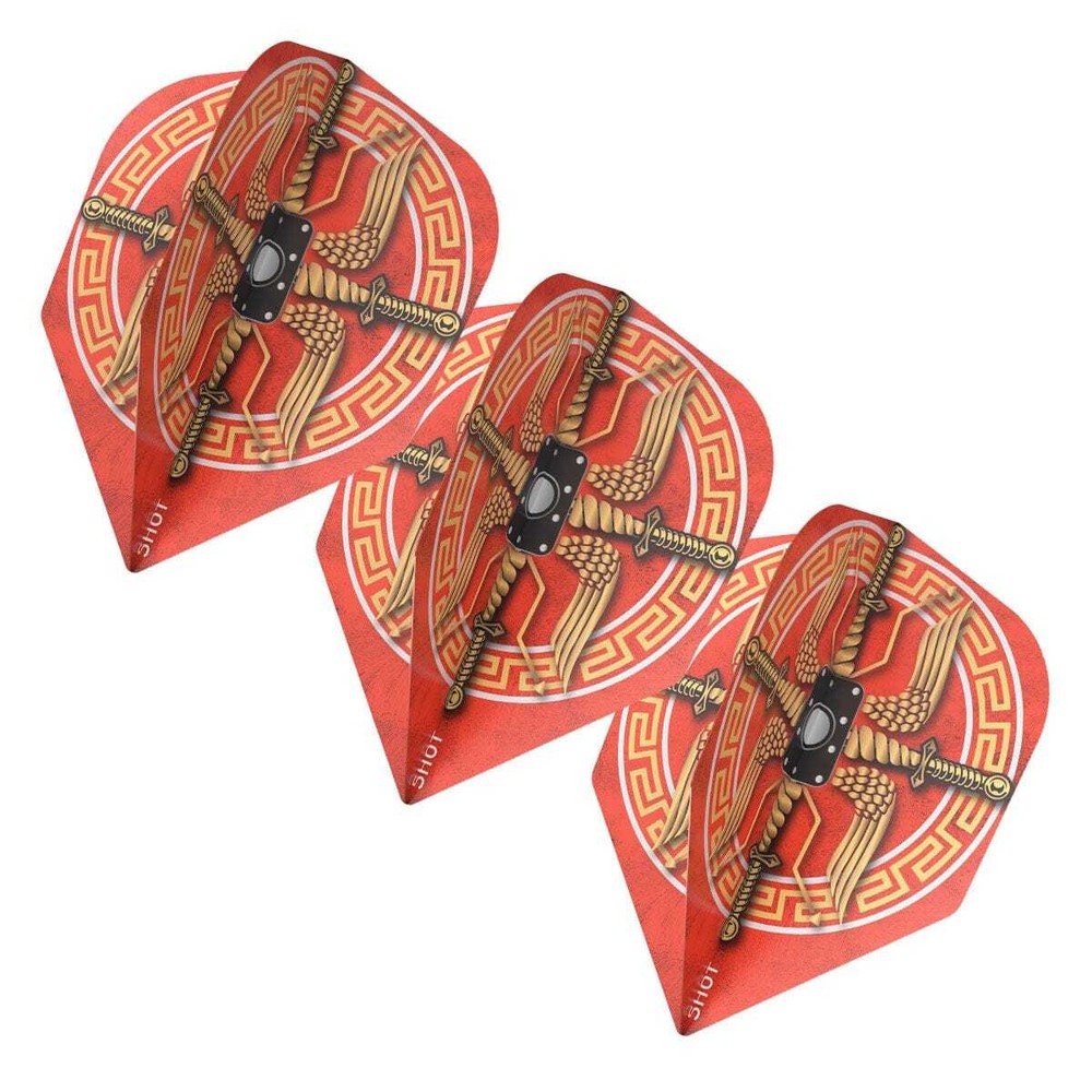 Shot Roman Empire Centurion Dart Flight Set-Small Standard