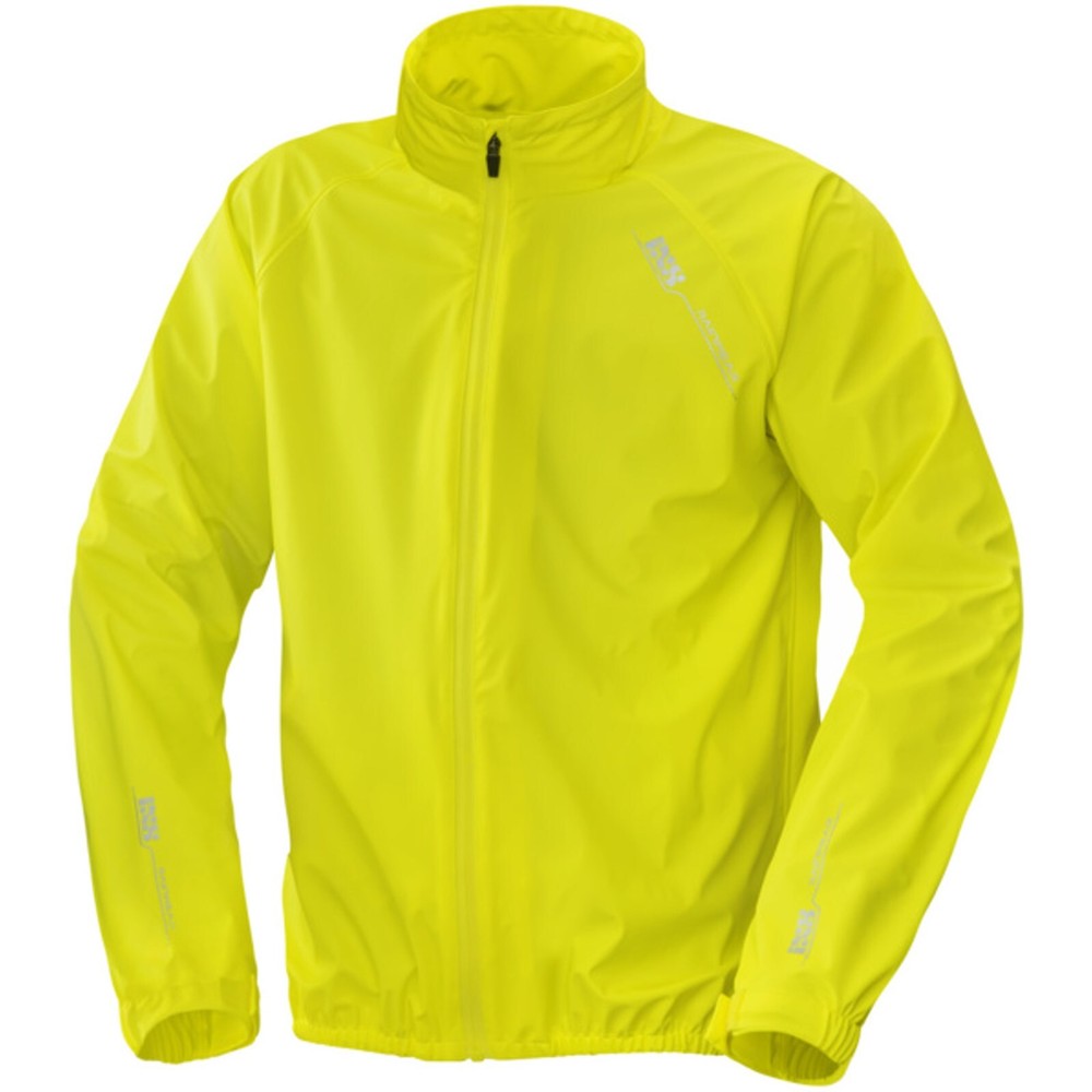 Motorcycle Rain Jacket Waterproof - IXS Saint - Small Pack Size And Reflective