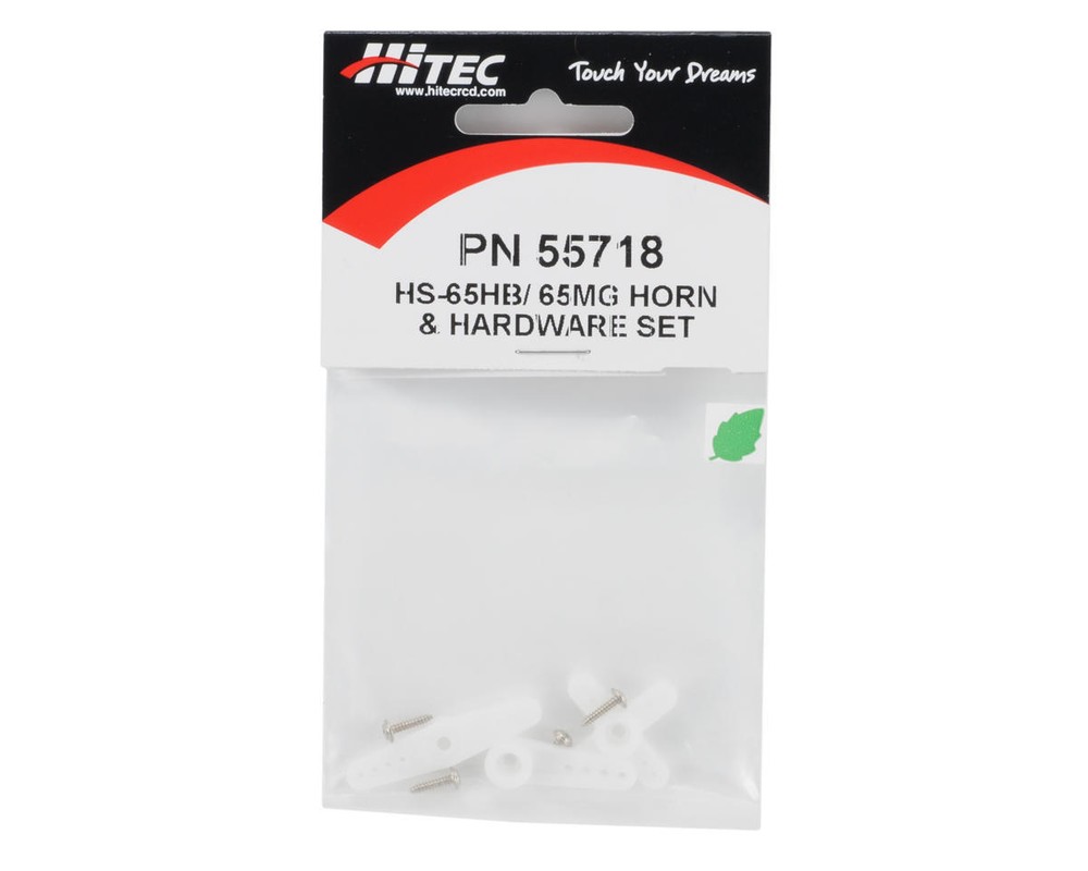 Hitec HS-65 Horn And Hardware Set [HRC55718]