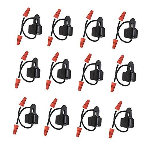 Low Voltage Cable Connector Fast Lock Twist with Electrical Wire 12 PCS