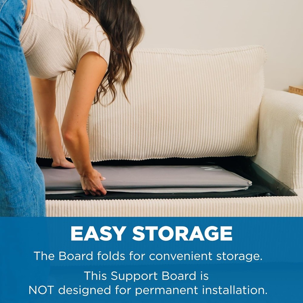 Sleeper Sofa Support Board Queen Size 60x48 Heavy Duty Wood Sofa Bed Board Pull