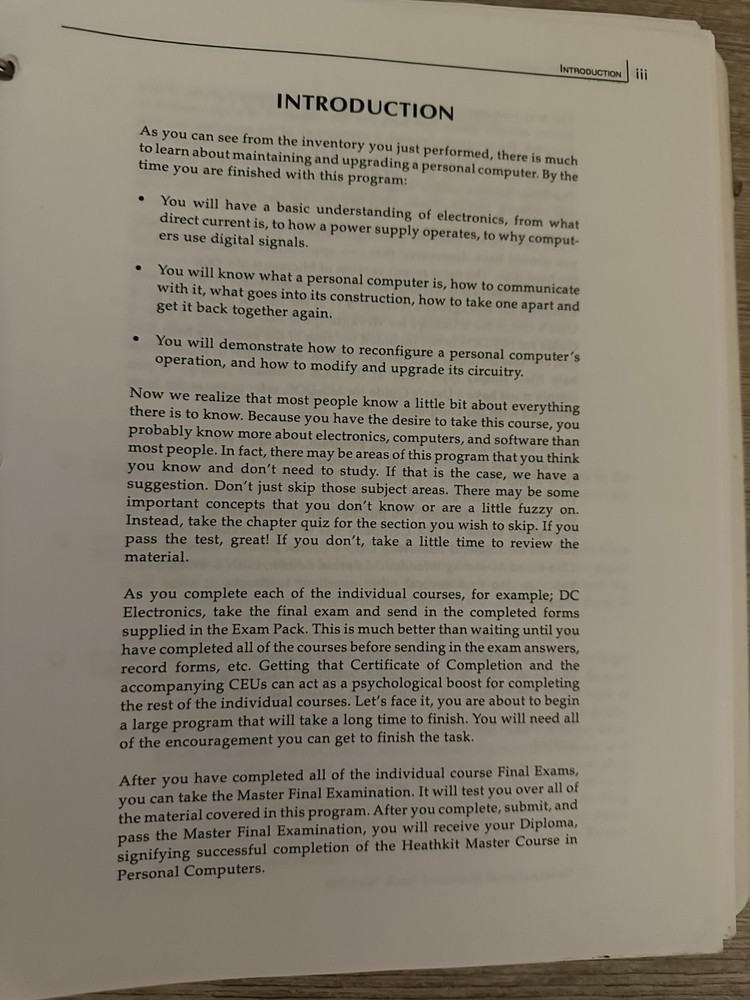 HEATHKIT PC Upgrading and Maintenance Student Workbook and Activity Guide