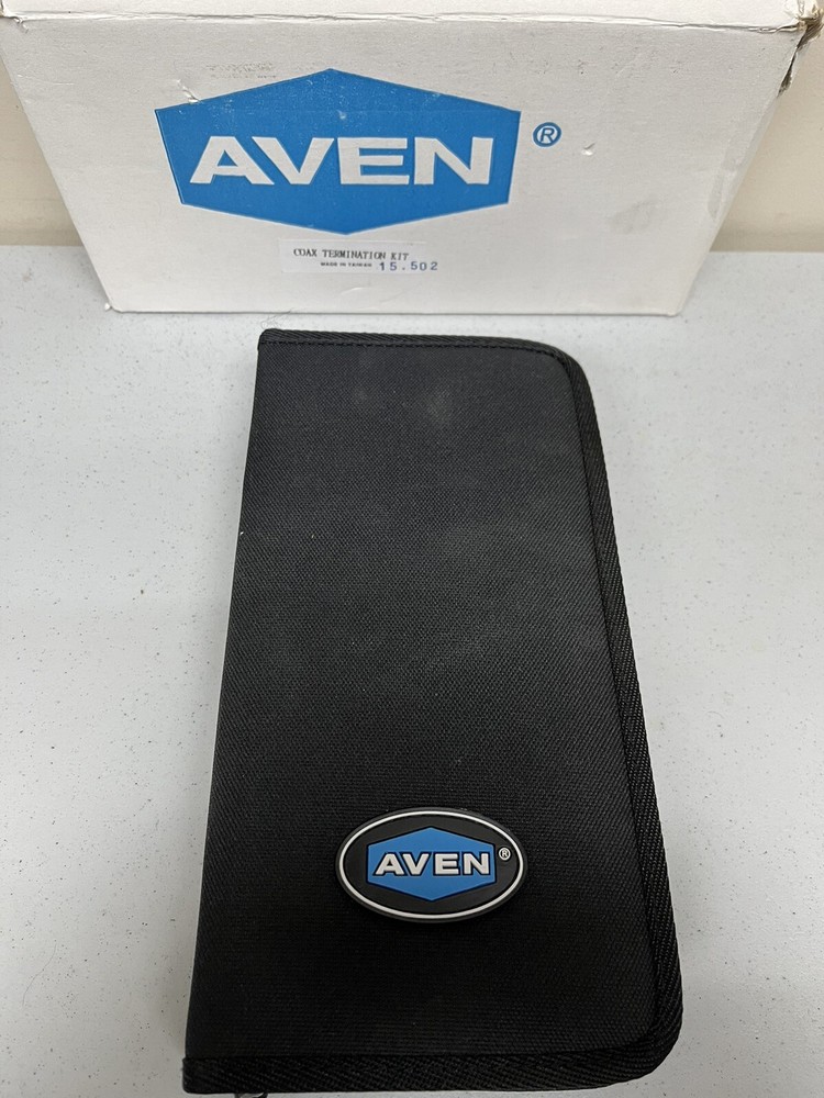Aven Cable TV Tool Kit Coax Cut Strip Termination Set NEW