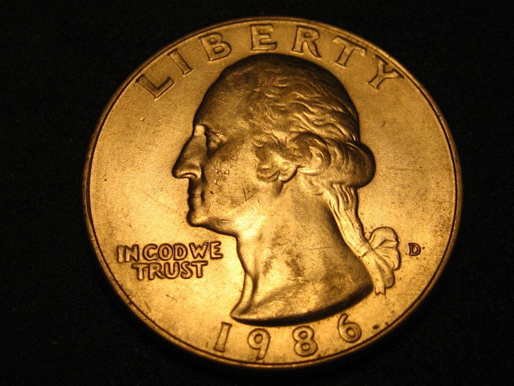 1986-D Washington Head Quarter BU
