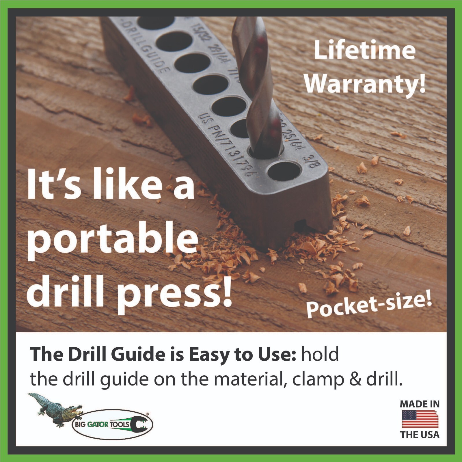 The Complete Metric Set - Drill & Tap Guides - Big Gator Tools line