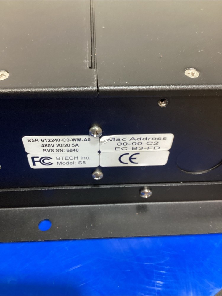 Btech S5 Battery Validation System #SCM-600