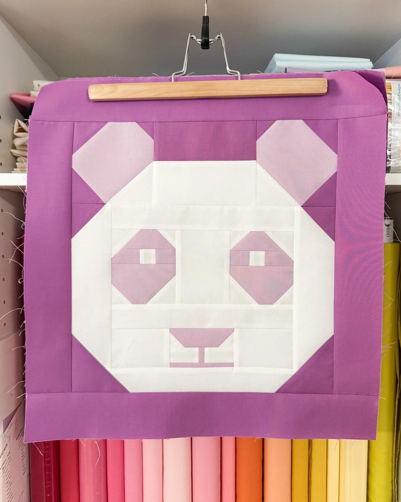 Pandamonium Quilt Pattern by Cotton and Joy