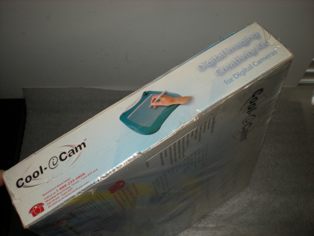 NEW SEALED 2001 COOL-ICAM CI-285 INTERACTIVE Digital IMAGING CREATIVITY PAD KIT