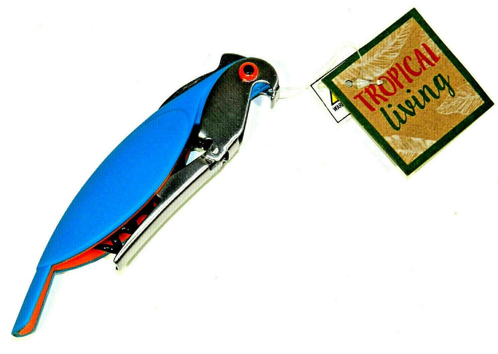 Parrot Corkscrew Wine Bottle Opener