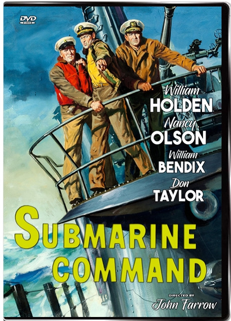 Submarine Command 1951 DVD William Holden, Nancy Olson, William Bendix
