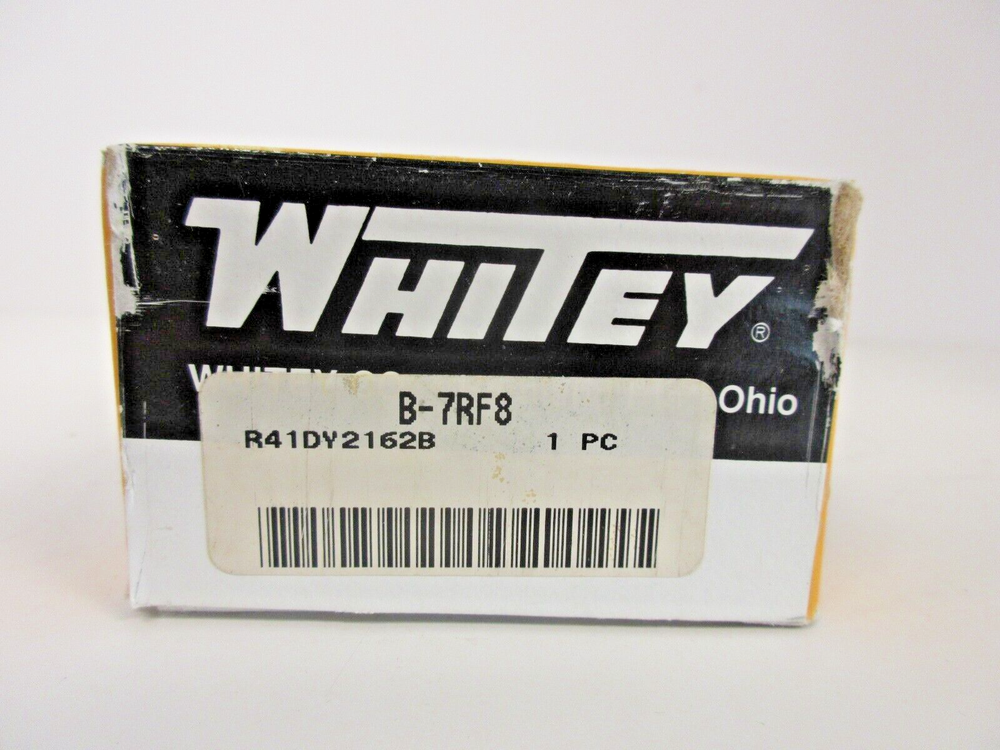 1/2" Whitey B-7RF8 Needle Valve 3000 PSI WOG