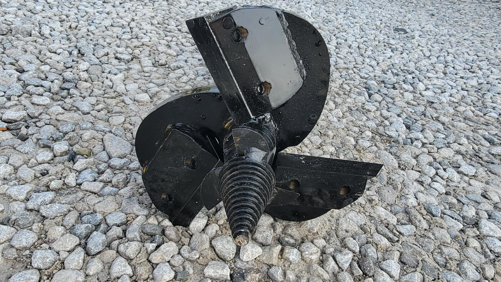 Danuser 10" Hex Stump Auger Planer With Steel Cutting Blades and Pilot 190127