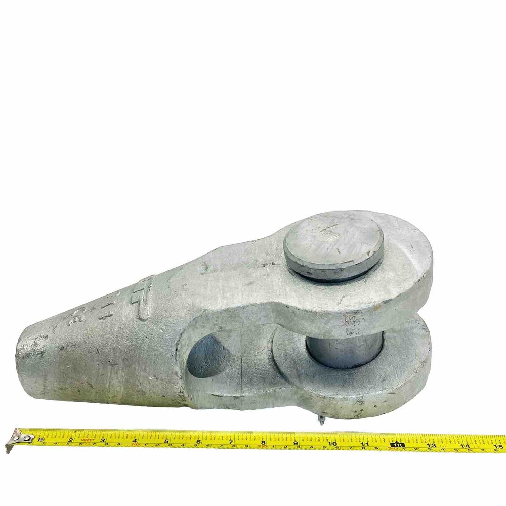OPEN SPELTER SOCKET - 1-1/4" - 1-3/8" WIRE ROPE