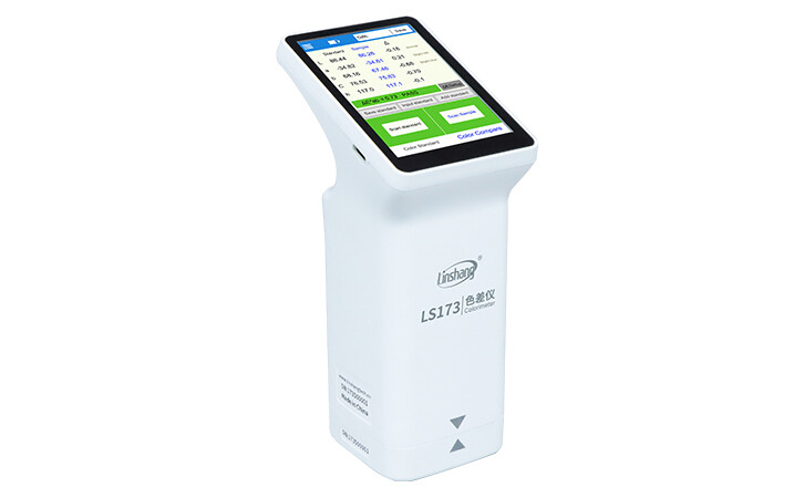 Portable Color Analyzer Colorimeter 8MM Color Difference Meter D/8 Touch Screen