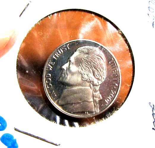 US Coin 2001S Nickel Proof HUS1