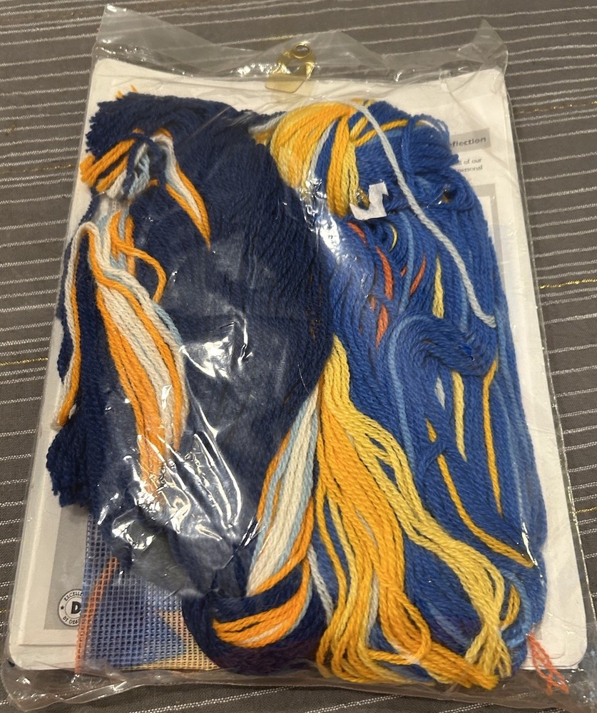 Rare!!! Sunset 12164 Needlepoint Celestial Reflection Sun Moon NEW Never Opened