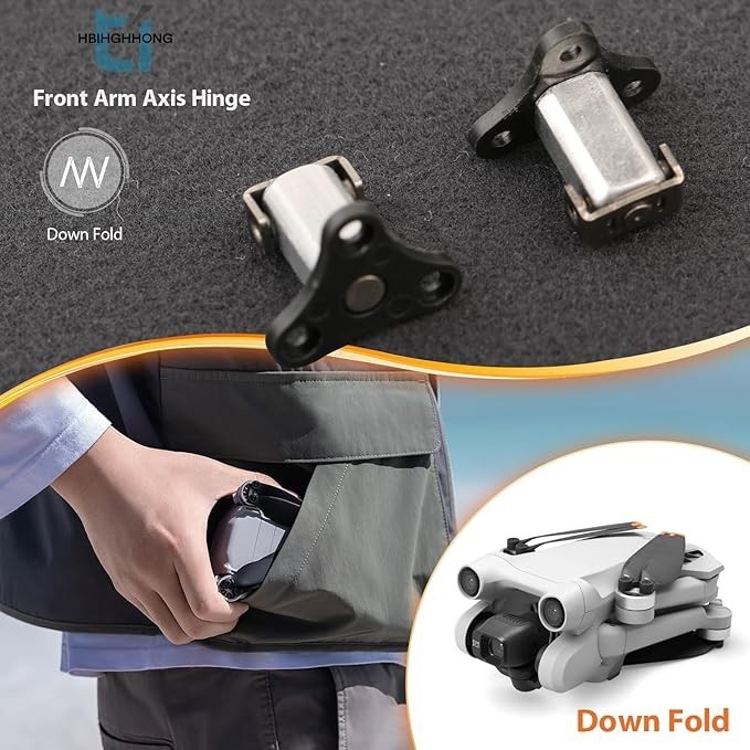 Front Arm Axis Replacement for DJI Mini 3 Pro/Mini 3 Front Arm Hinges Arm Shaft