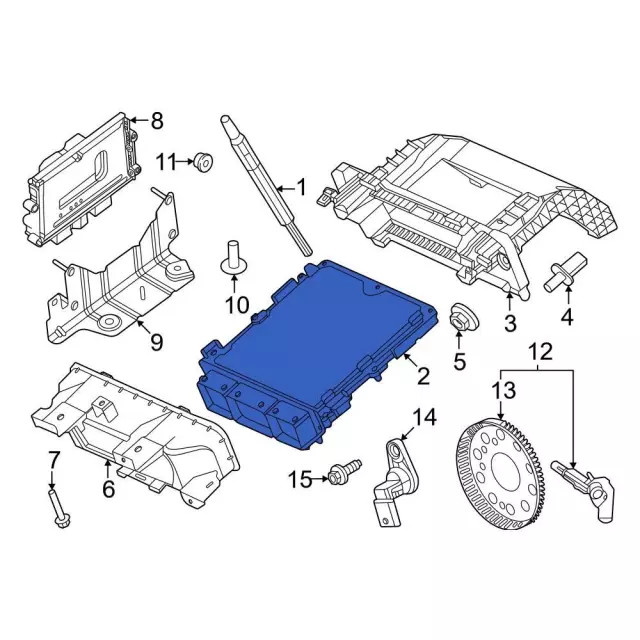 Genuine Ford Engine Control Module (ECM) PC3Z12A650C