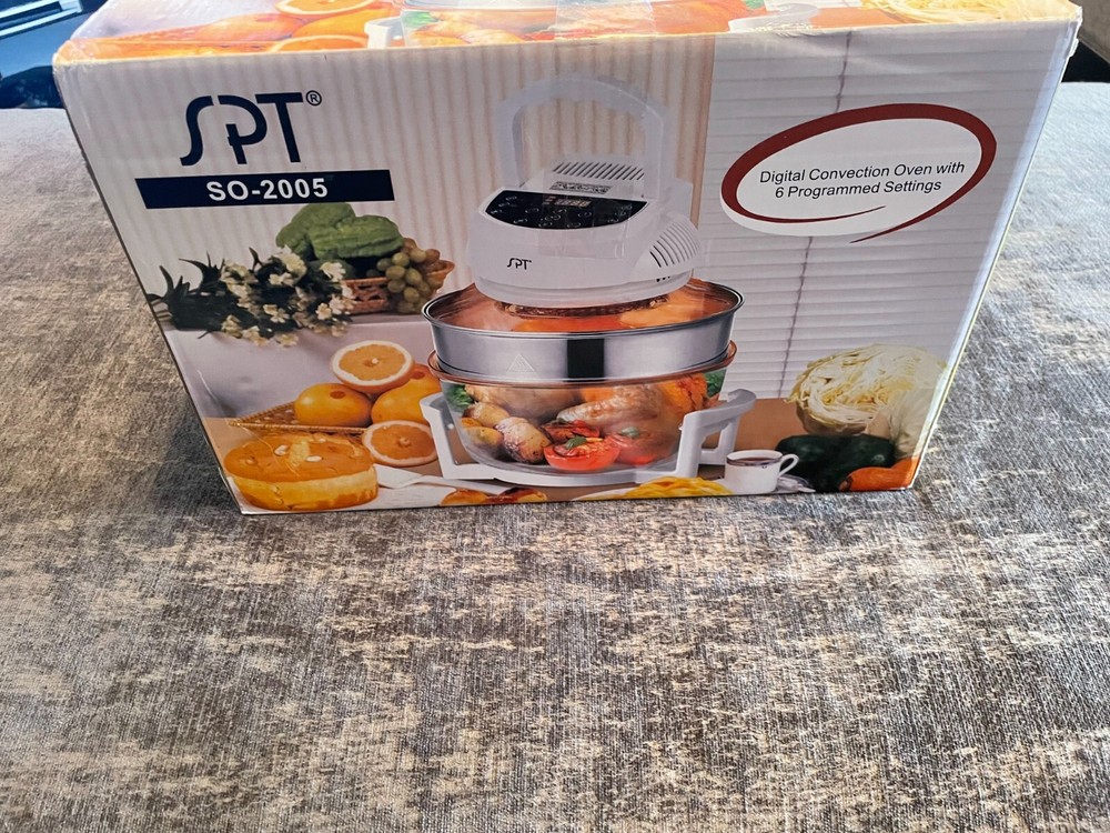 SPT Digital Turbo Oven with Extender Ring and 6 Pre Programmed Settings - Macy's