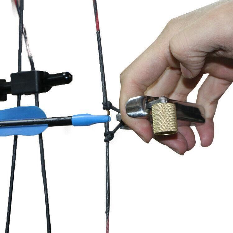 Compound Bow Dedicated Steel Release Archery Arrow Shooting Quick Release