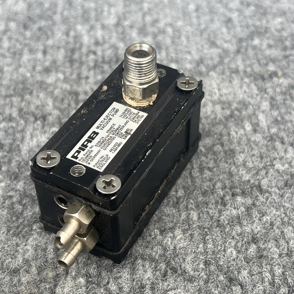 PIAB M32 31.01.1043 Multi-Ejector Vacuum Pump Pre-Owned