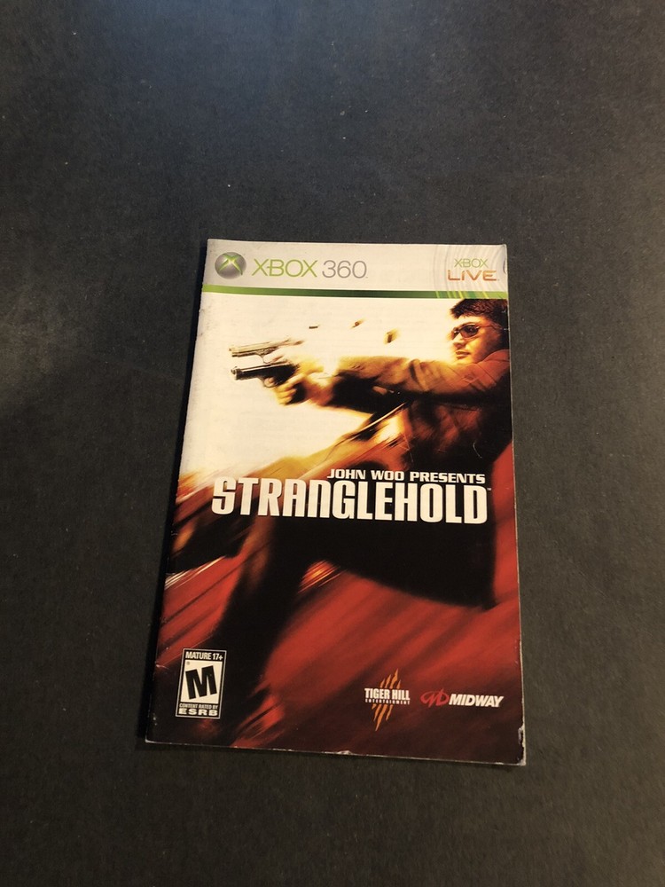john woo stranglehold xbox 360 Manual Only