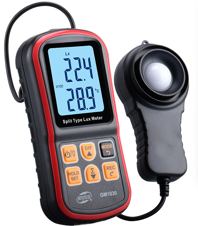 GM1030 Digital Handheld Light Meter Split Type Lux Meter
