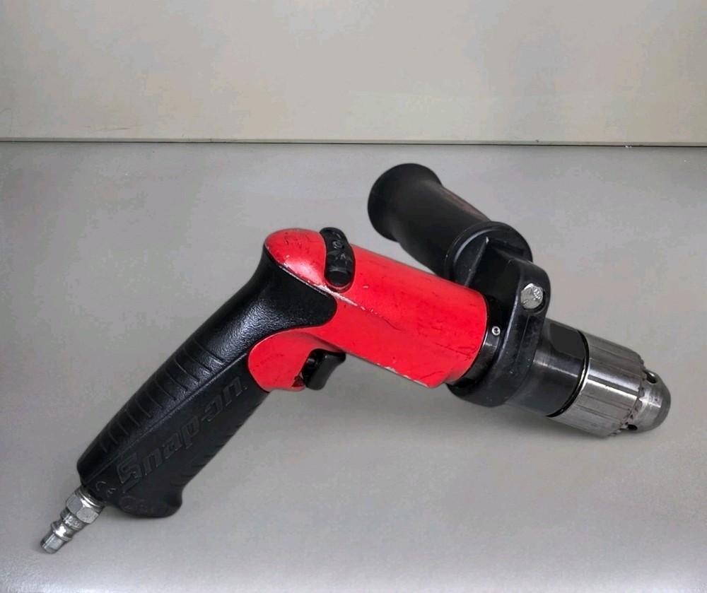 Snap-on PDR5000 Pneumatic Drill W/ Aux Handle TESTED WORKING