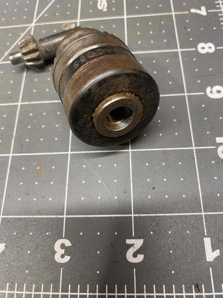 6A Jacobs Chuck for 2A Taper, Cap. 0-1/2 , with key
