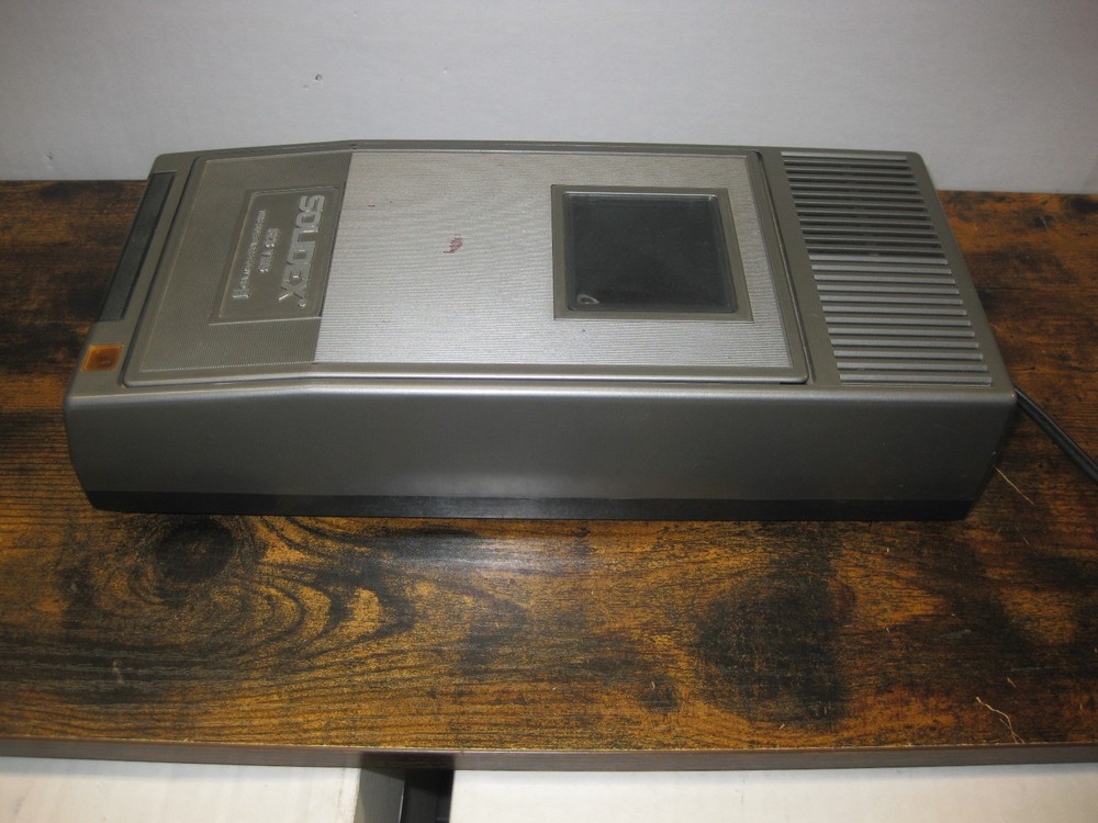 Solidex Model 828 VHS Video Cassette Rewinder - Working but "As Is"