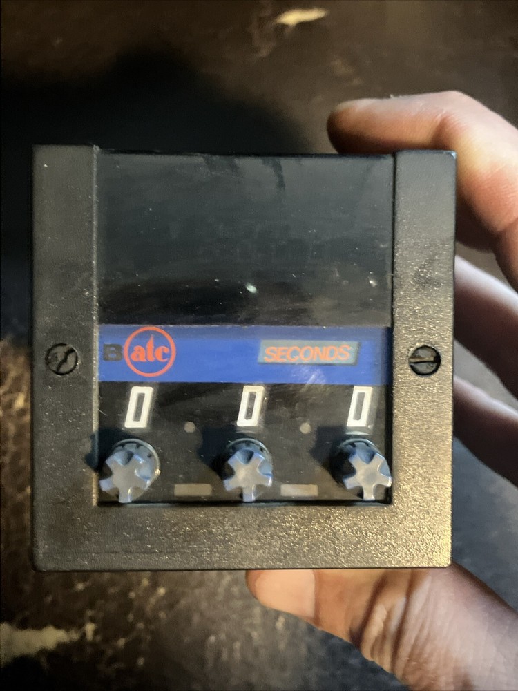 ATC Seconds Timer 365 Long Ranger Computing Timer 7A 1/6 Hp 250VAC-3A 30VDC