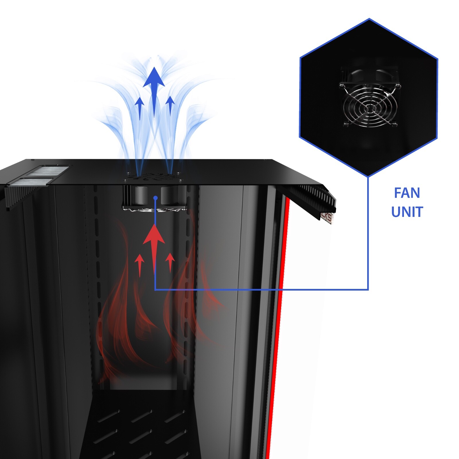 15U Sysracks Wall Mount IT Data Network Server Rack Cabinet Enclosure 24" Depth
