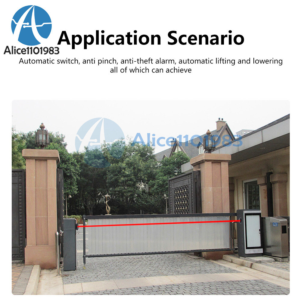 DC12-24V Infrared Detector Sensor Anti-theft Automatic Alarm Module Gate Safe