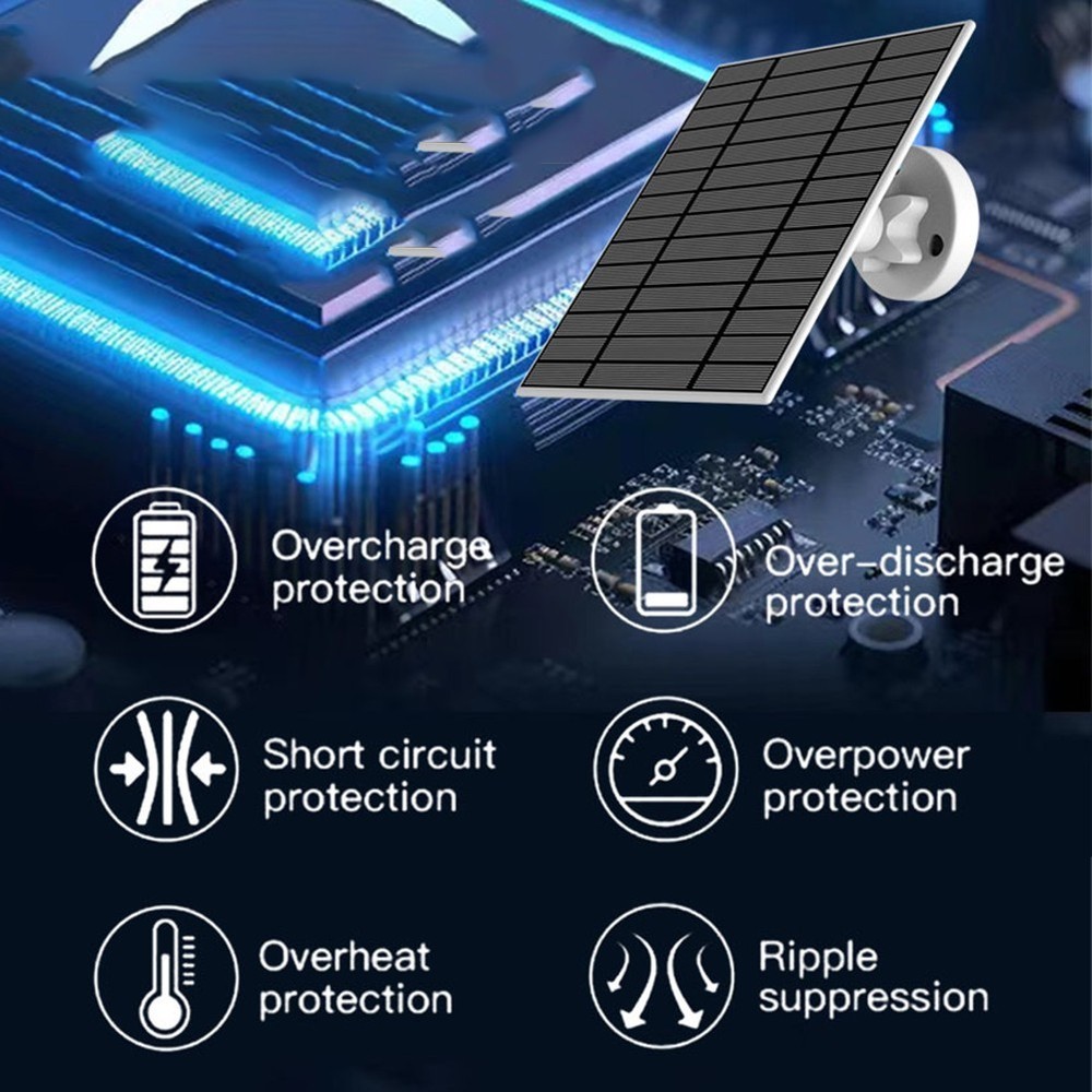 All Inclusive Package 10W Solar Panel with Charging Options for Easy Setup
