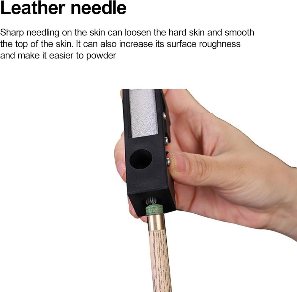 Compact 11-in-1 Pool Cue Tip Tool - Essential Accessories for Every Player