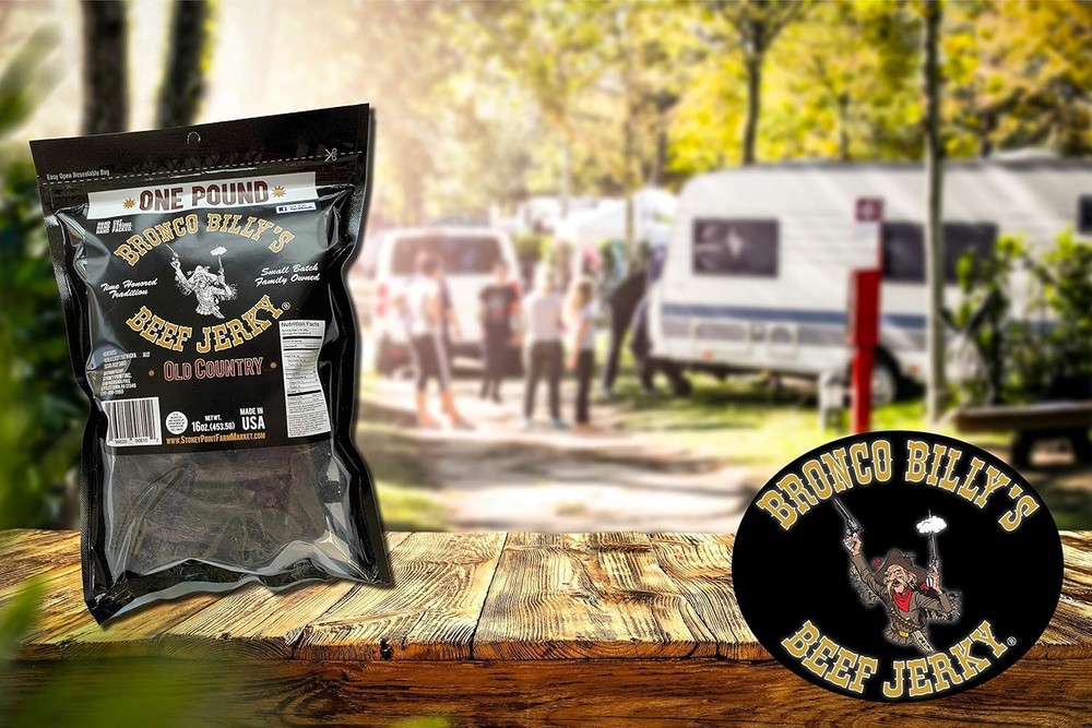 Authentic Old Fashioned Style Jerky 16oz Resealable Bag