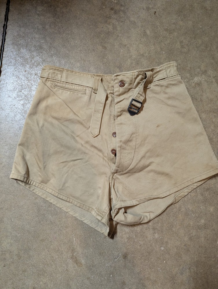 Original WW II UDT Khaki Shorts Extremely Rare!!!!
