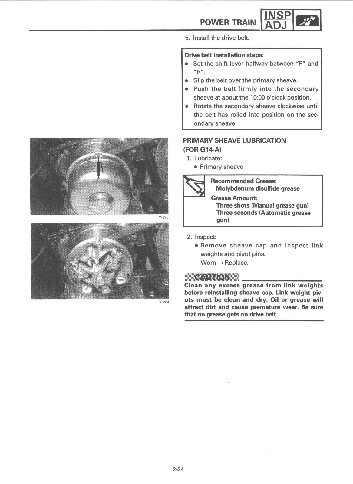 Yamaha Golf Cart Service Repair Manual For G2 G9 G11 G14 G16 G19 G20 G22 G29