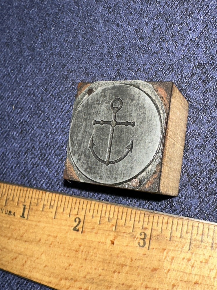 Print Block “ Anchor “ Nice Image