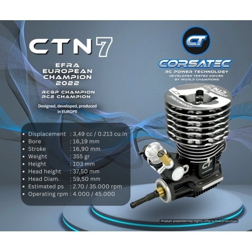 CT50001 Corsatec Pro Spec 7p Engine