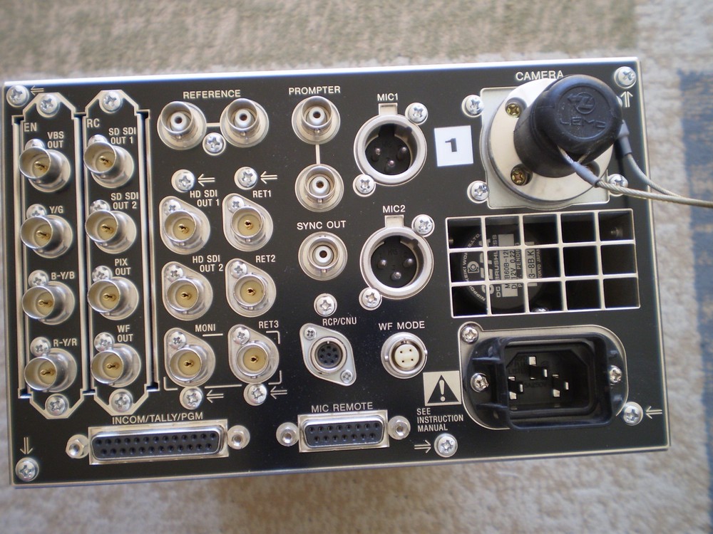 Sony HDCU-950 HD Camera Control Unit - LAST ONE!