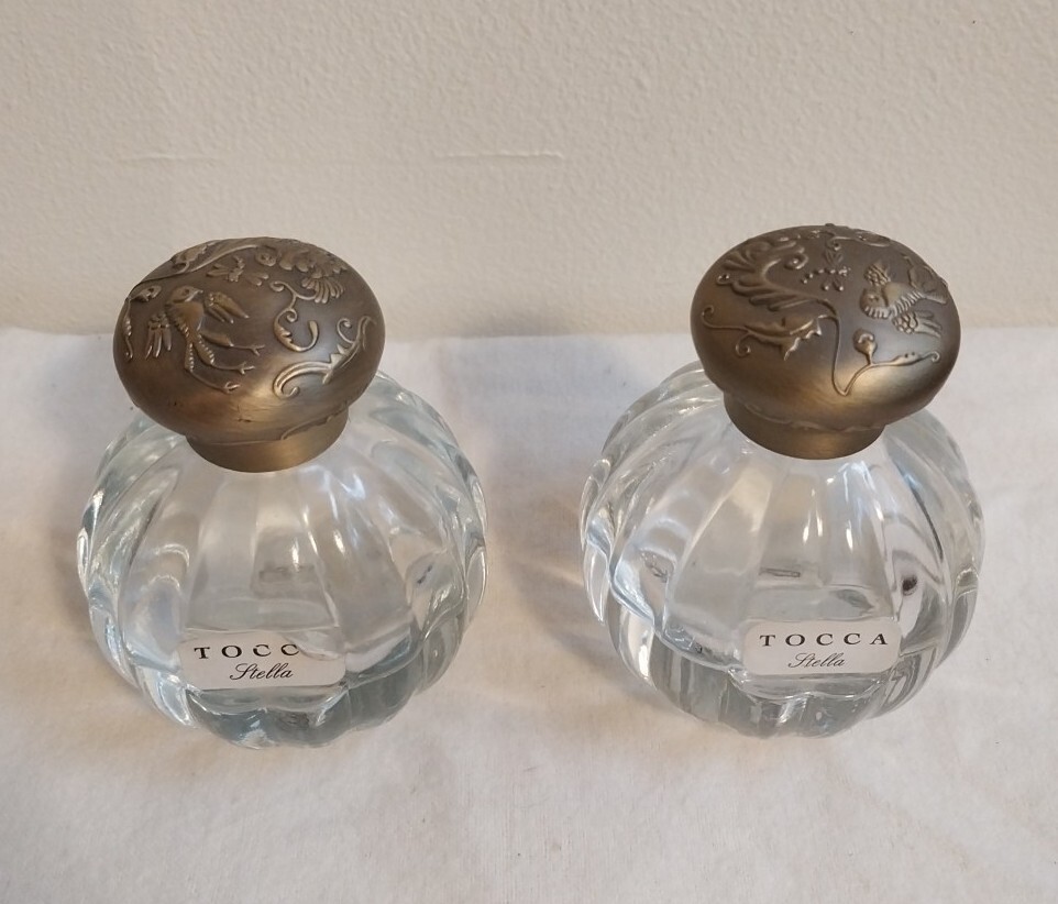 (4) Tocca Stella Perfume Bottles [Empty] 1.7 Fl Oz Size