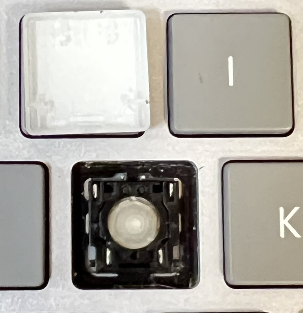 Microsoft Surface Slim Bluetooth Silver REPLACEMENT KEYBOARD KEYCAPS KEYS (1742)