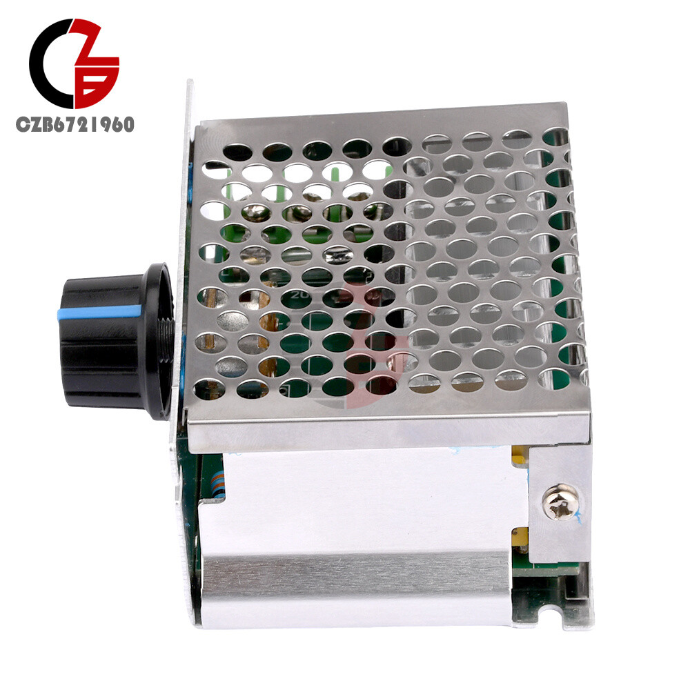 AC-DC 220V PWM Voltage Regulator Brush Motor Speed Controller Max 20A Switch