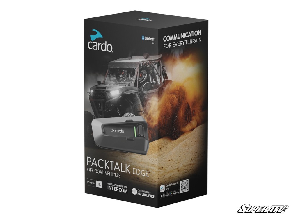 Cardo Packtalk Edge UTV Communicator/QTY 2