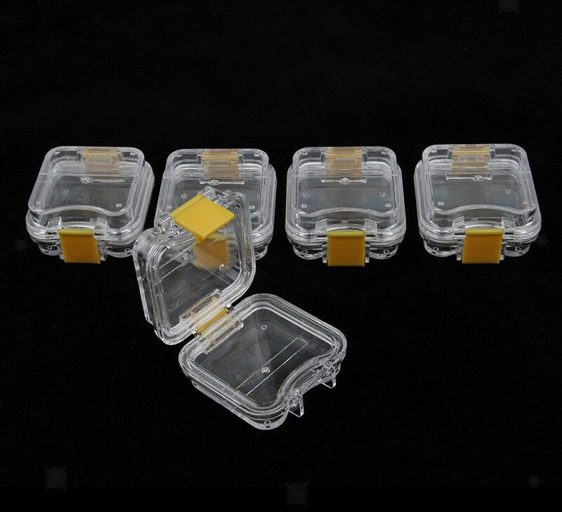 1x Dental Denture Protector Storage Box Retainer False Teeth Case Container Film