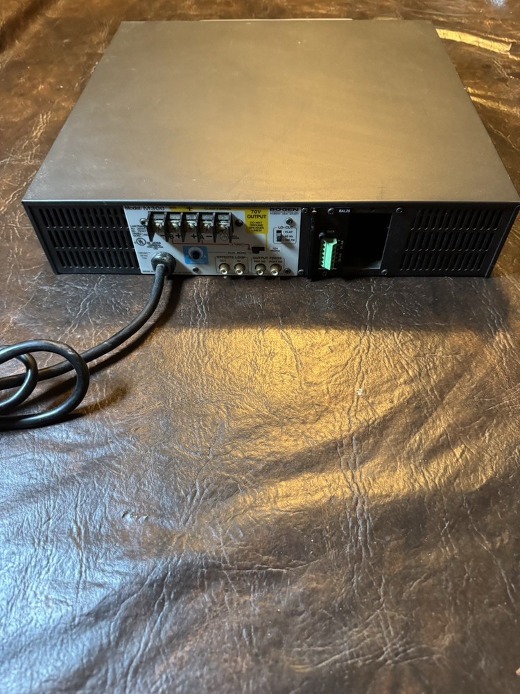 BOGEN M300 M-Class Modular Power Amplifier Powers On No Further Testing